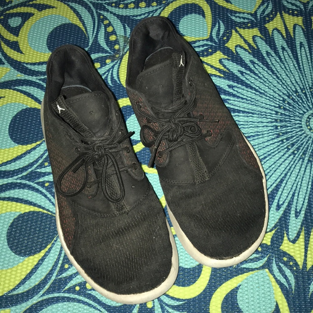 Air Jordan Eclipse Gs Black White Platinum Red